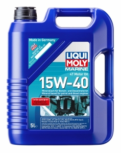 LIQUI MOLY Marine 4-taktu motoreļļa 15W-40 5L