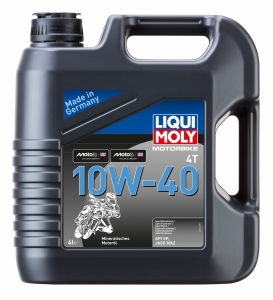 LIQUI MOLY Motociklu 4-taktu eļļa 4T 10W-40  BASIC Str. 4L