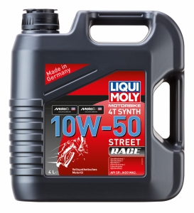 LIQUI MOLY Motociklu sintētiskā 4-taktu eļļa 4T 10W-50 4L
