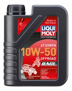LIQUI MOLY Motociklu sintētiskā eļļa 4T 10W-50 Offroad Race  1L