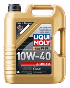 LIQUI MOLY Pussintētiskā motoreļļa LEICHTLAUF 10W-40 5L
