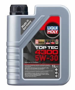 LIQUI MOLY Motoreļļa Top-Tec 4300 5W-30 1L
