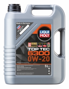 LIQUI MOLY Motoreļļa Top-Tec 6300 0W-20 5L