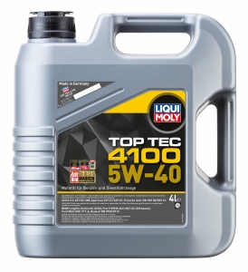 LIQUI MOLY Motoreļļa Top-Tec 4100 5W-40 4L