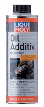 LIQUI MOLY Антифрикционная присадка с дисульфидом молибдена в моторное масло Oil Additiv