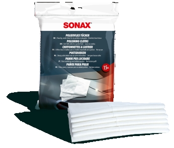 Салфетка для профессиональной полировки авто SONAX Polishing cloths