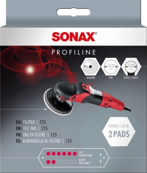 SONAX Войлочный полировальный круг 127