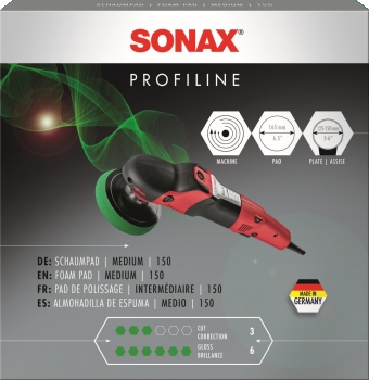 SONAX Средний полировальный диск 150