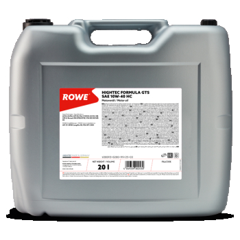 ROWE FORMULA GTS SAE 10W-40 HC 20L